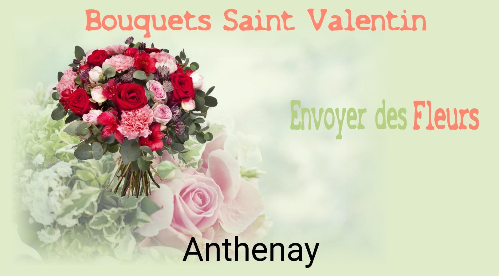 Roses de Saint-Valentin livrées à Anthenay